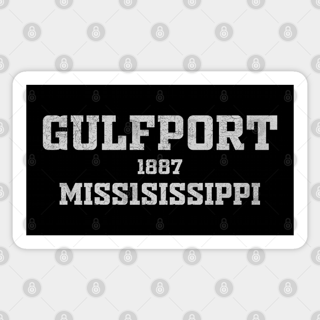 Gulfport Mississippi Gulfport Mississippi Sticker TeePublic